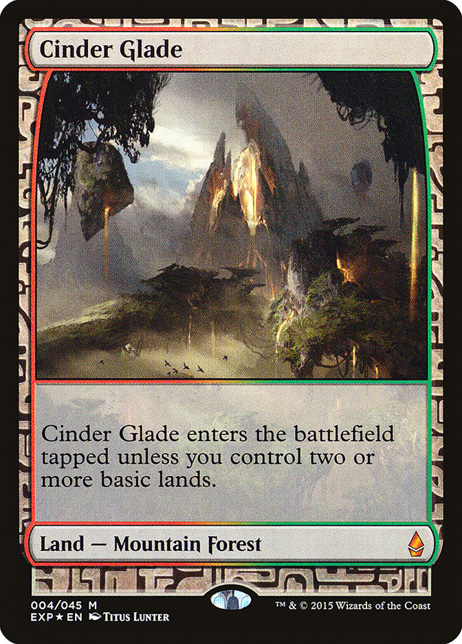 Cinder Glade [Zendikar Expeditions] | Red Riot Games CA