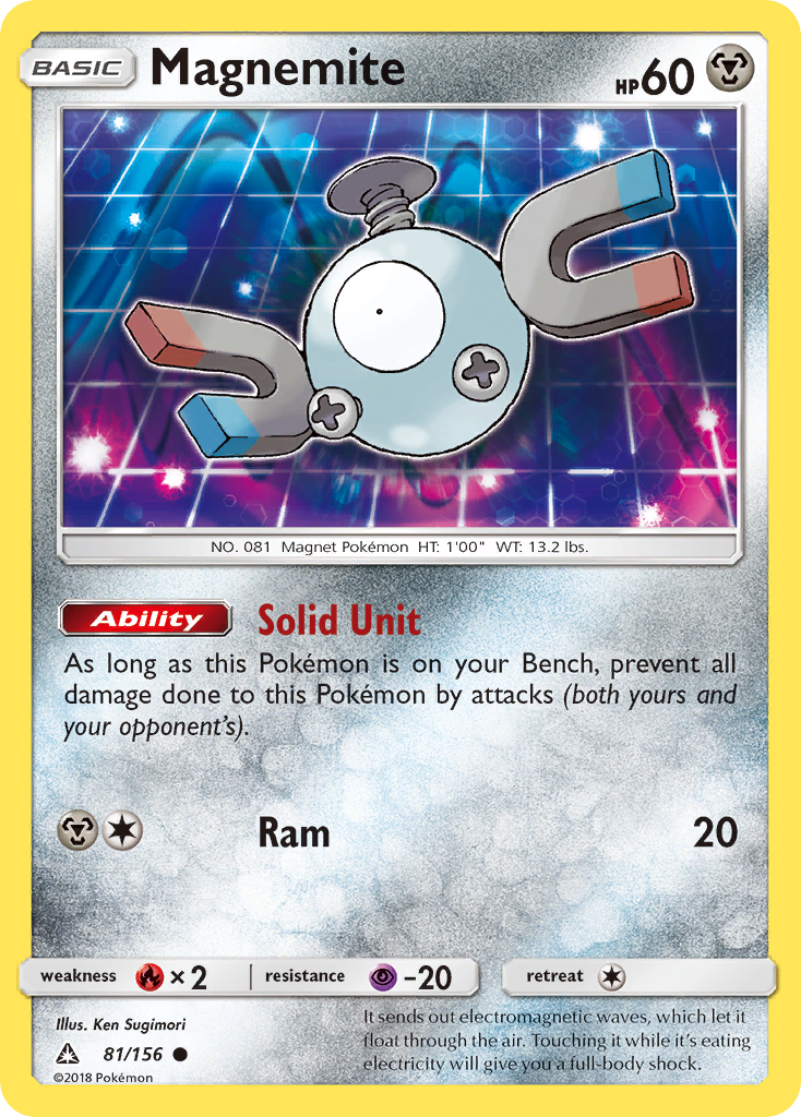 Magnemite (81/156) [Sun & Moon: Ultra Prism] | Red Riot Games CA