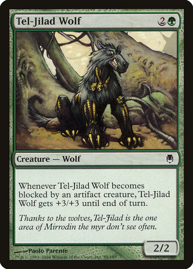 Tel-Jilad Wolf [Darksteel] | Red Riot Games CA