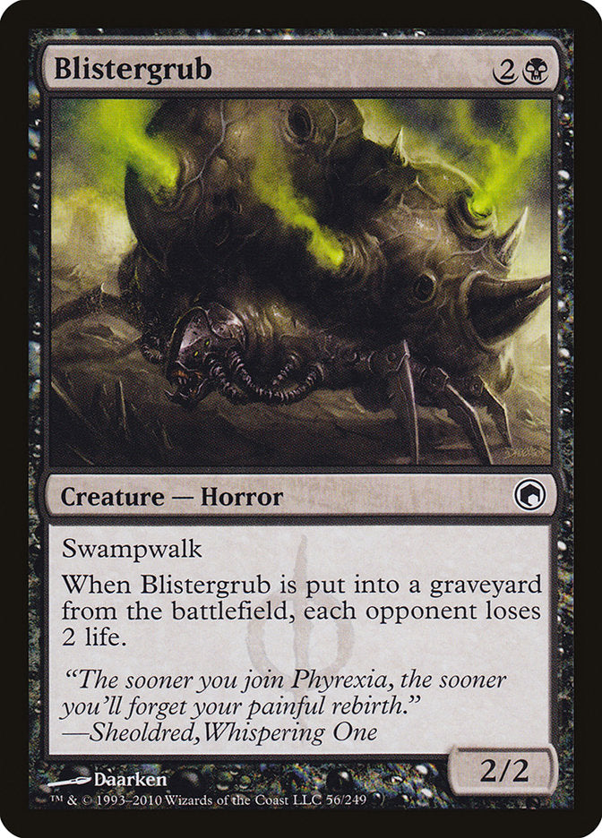 Blistergrub [Scars of Mirrodin] | Red Riot Games CA