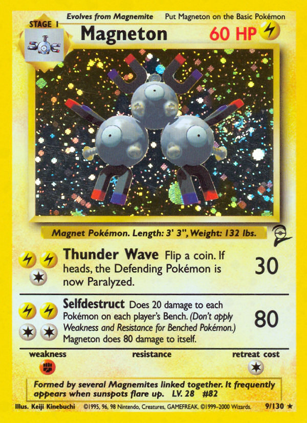 Magneton (9/130) [Base Set 2] | Red Riot Games CA