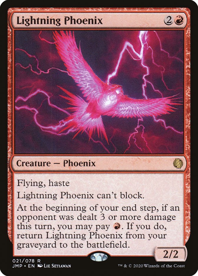 Lightning Phoenix [Jumpstart] | Red Riot Games CA