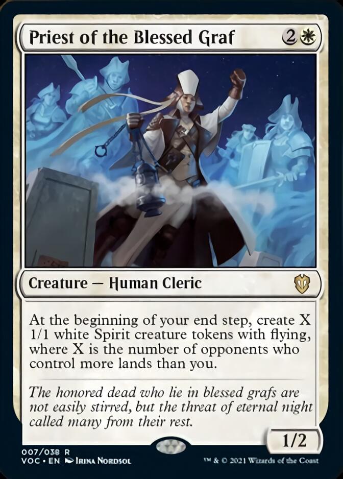 Priest of the Blessed Graf [Innistrad: Crimson Vow Commander] | Red Riot Games CA