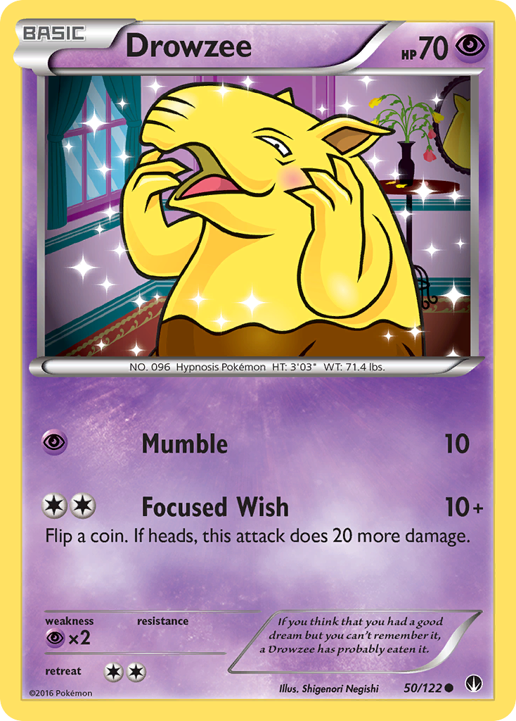 Drowzee (50/122) [XY: BREAKpoint] | Red Riot Games CA