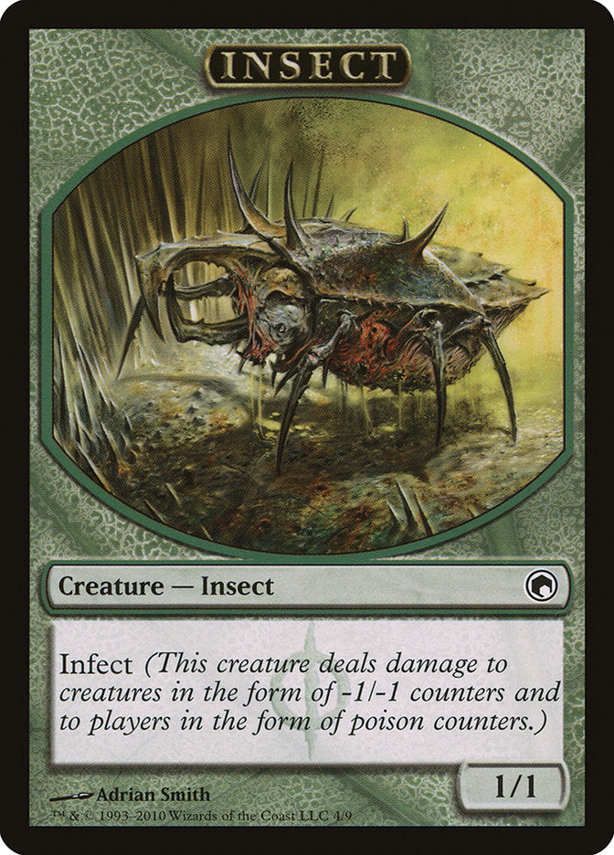 Insect Token [Scars of Mirrodin Tokens] | Red Riot Games CA
