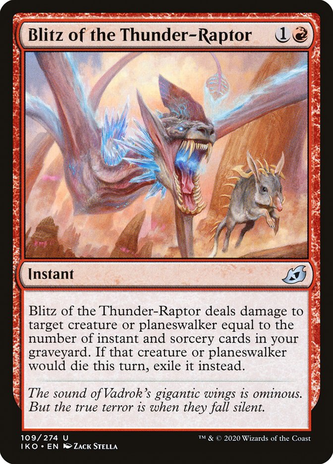 Blitz of the Thunder-Raptor [Ikoria: Lair of Behemoths] | Red Riot Games CA