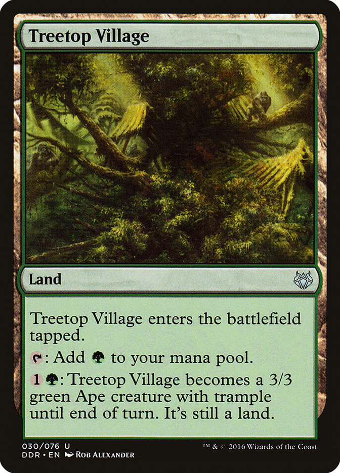 Treetop Village [Duel Decks: Nissa vs. Ob Nixilis] | Red Riot Games CA
