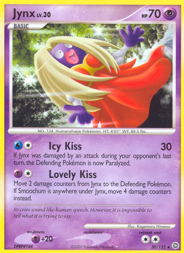 Jynx (30/132) [Diamond & Pearl: Secret Wonders] | Red Riot Games CA