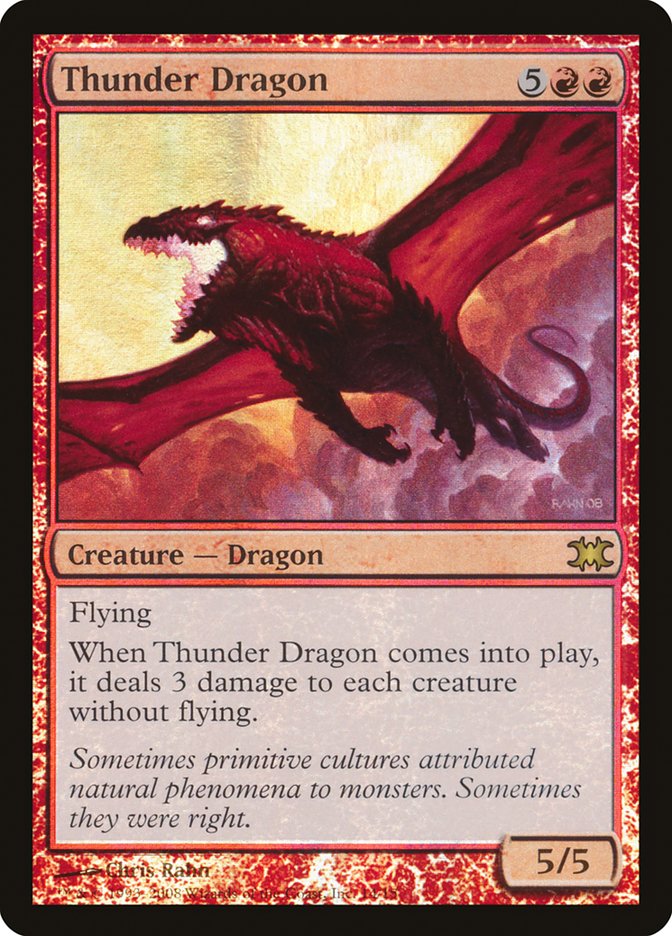 Thunder Dragon [From the Vault: Dragons] | Red Riot Games CA