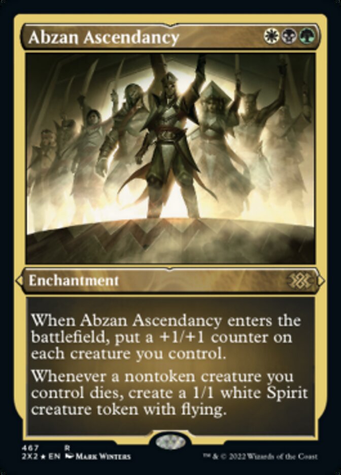 Abzan Ascendancy (Foil Etched) [Double Masters 2022] | Red Riot Games CA