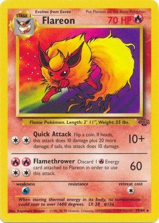 Flareon (19/64) [Jungle Unlimited] | Red Riot Games CA