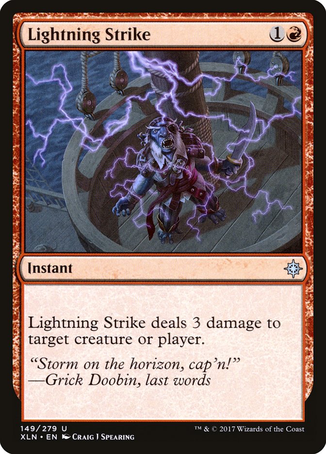 Lightning Strike [Ixalan] | Red Riot Games CA
