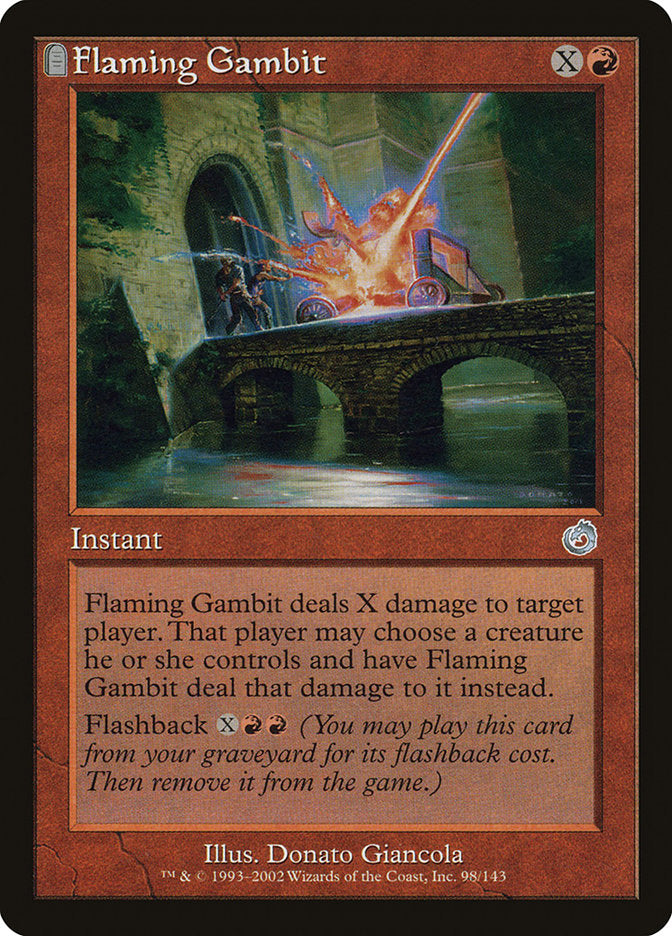 Flaming Gambit [Torment] | Red Riot Games CA