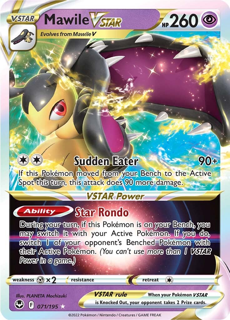 Mawile VSTAR (071/195) [Sword & Shield: Silver Tempest] | Red Riot Games CA