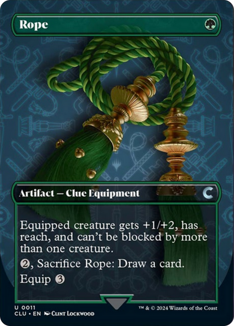 Rope (Borderless) [Ravnica: Clue Edition] | Red Riot Games CA