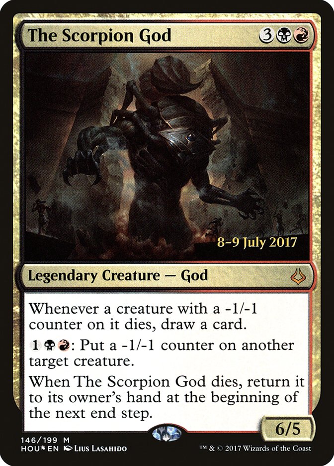 The Scorpion God [Hour of Devastation Prerelease Promos] | Red Riot Games CA