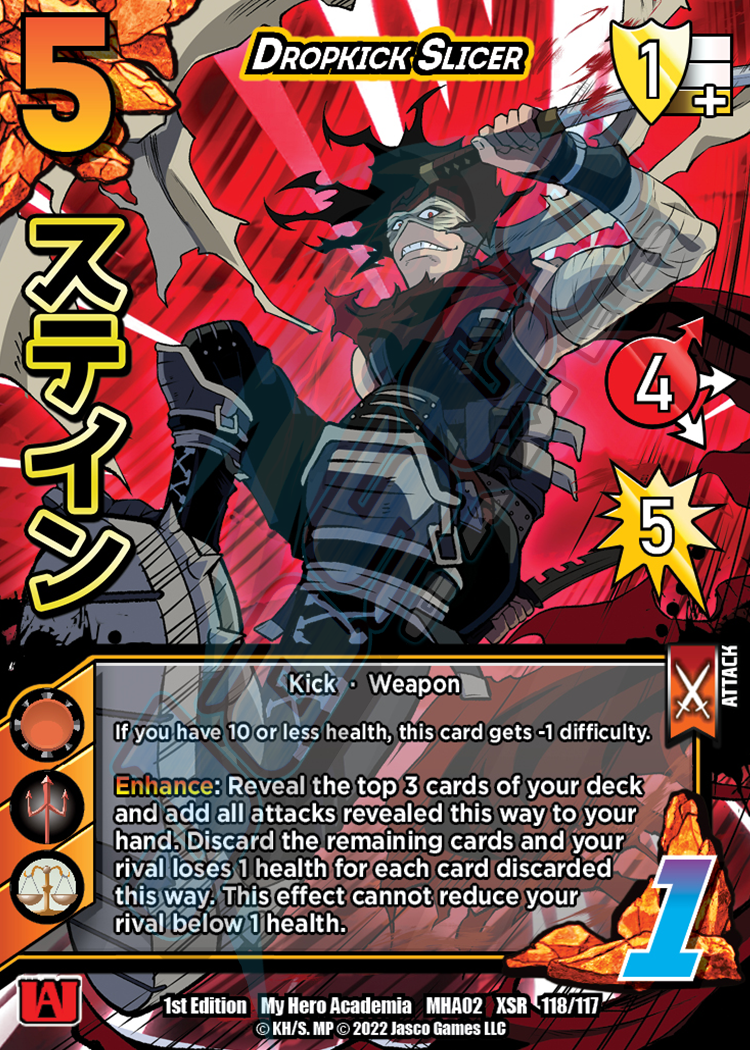 Dropkick Slicer (XSR) [Crimson Rampage XR] | Red Riot Games CA