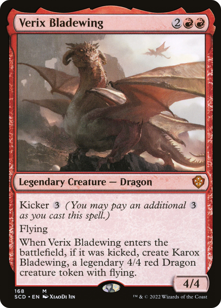 Verix Bladewing [Starter Commander Decks] | Red Riot Games CA