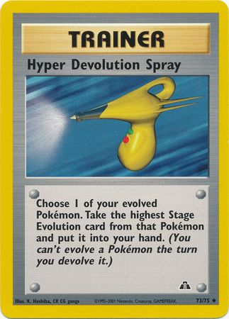 Hyper Devolution Spray (73/75) [Neo Discovery Unlimited] | Red Riot Games CA