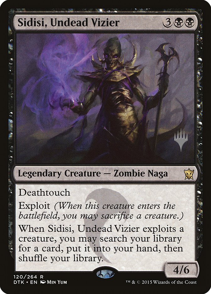 Sidisi, Undead Vizier (Promo Pack) [Dragons of Tarkir Promos] | Red Riot Games CA
