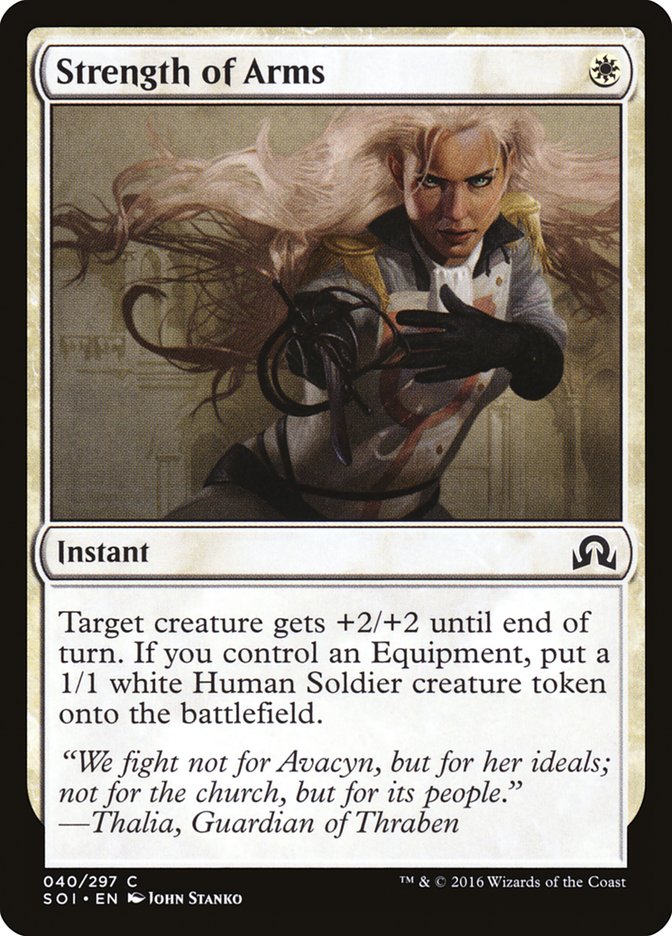 Strength of Arms [Shadows over Innistrad] | Red Riot Games CA