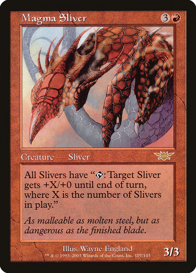 Magma Sliver [Legions] | Red Riot Games CA