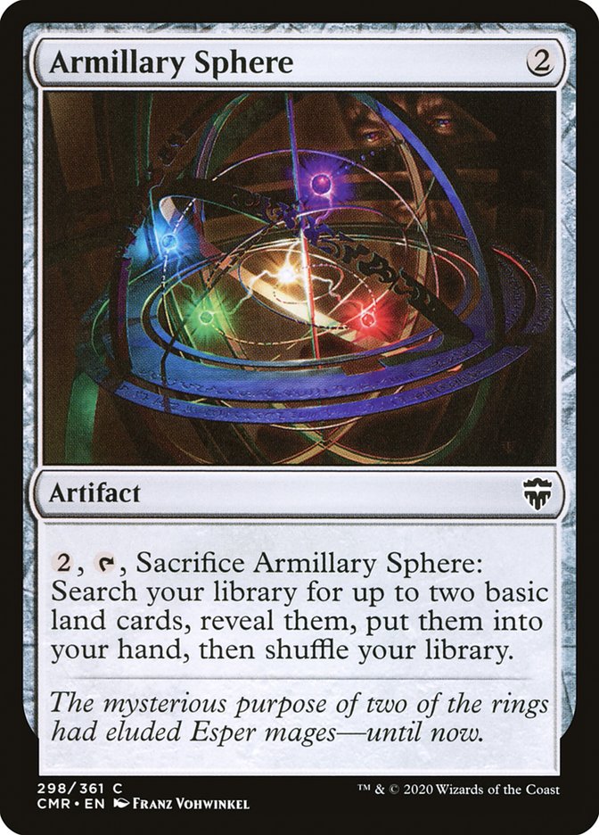 Armillary Sphere [Commander Legends] | Red Riot Games CA