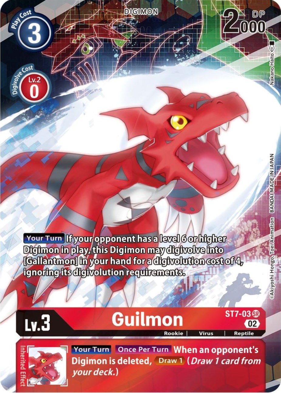 Guilmon [ST7-03] (Alternate Art) [Starter Deck: Beelzemon Advanced Deck Set] | Red Riot Games CA
