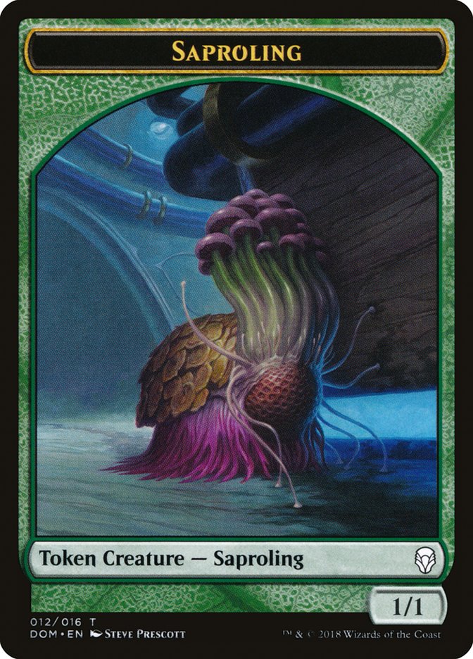 Saproling Token (012/016) [Dominaria Tokens] | Red Riot Games CA