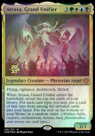 Atraxa, Grand Unifier [Phyrexia: All Will Be One Prerelease Promos] | Red Riot Games CA