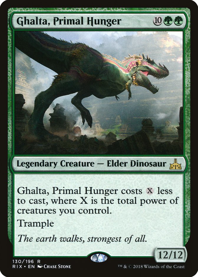 Ghalta, Primal Hunger [Rivals of Ixalan] | Red Riot Games CA