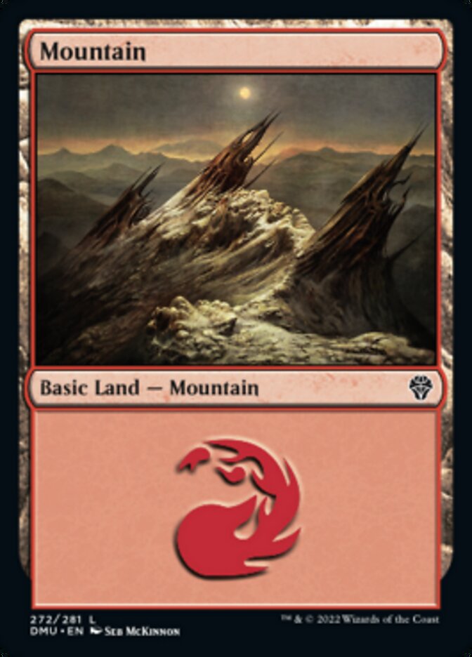 Mountain (272) [Dominaria United] | Red Riot Games CA