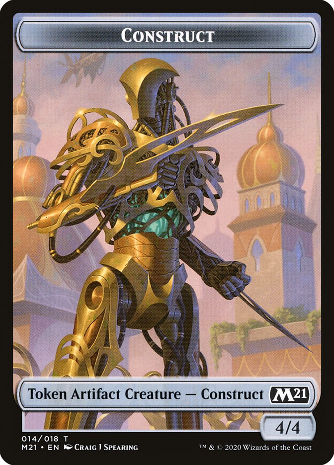 Construct Token [Core Set 2021 Tokens] | Red Riot Games CA