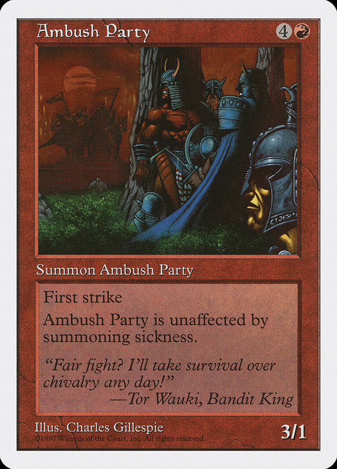 Ambush Party [Fifth Edition] | Red Riot Games CA