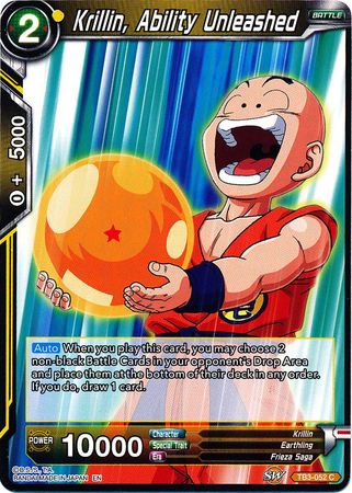 Krillin, Ability Unleashed (TB3-052) [Clash of Fates] | Red Riot Games CA