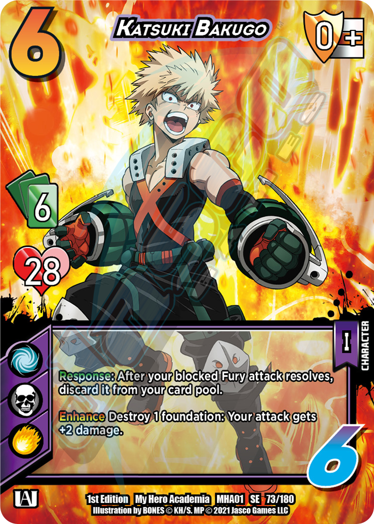 Katsuki Bakugo [Series 1] | Red Riot Games CA