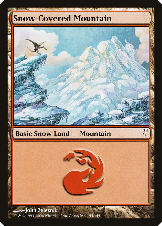 Snow-Covered Mountain [Coldsnap] | Red Riot Games CA