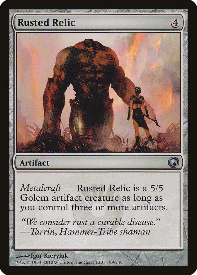Rusted Relic [Scars of Mirrodin] | Red Riot Games CA