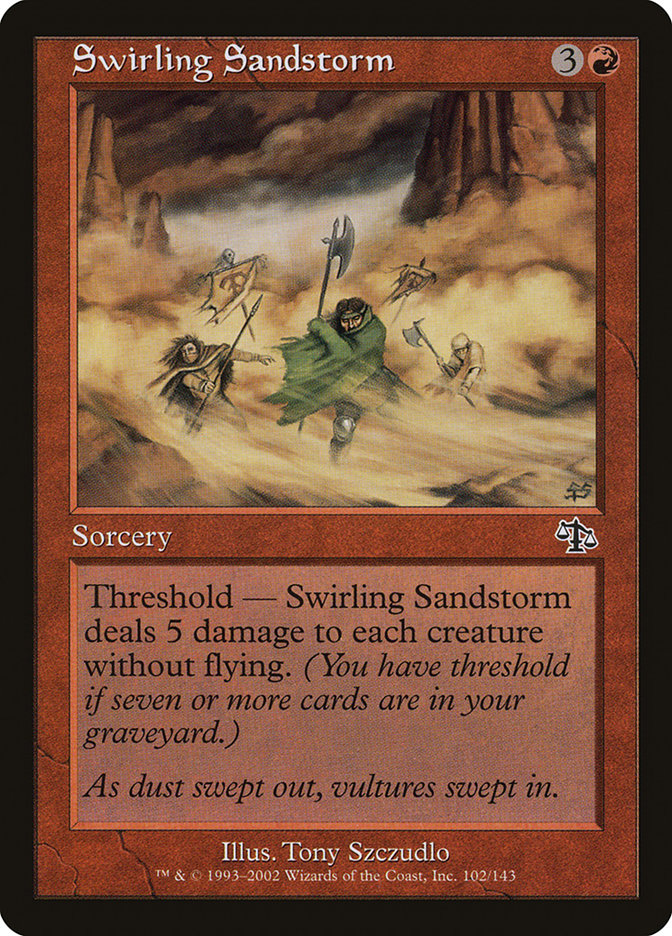 Swirling Sandstorm [Judgment] | Red Riot Games CA