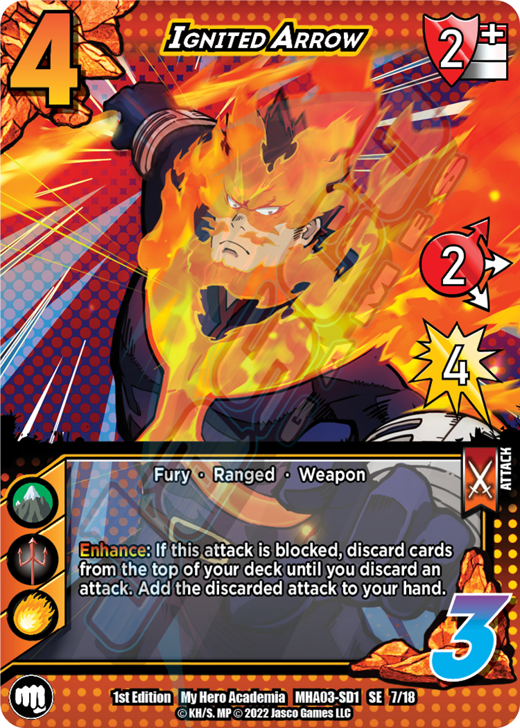 Ignited Arrow [Endeavor Clash Deck] | Red Riot Games CA