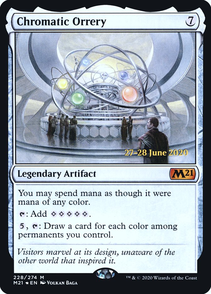 Chromatic Orrery [Core Set 2021 Prerelease Promos] | Red Riot Games CA
