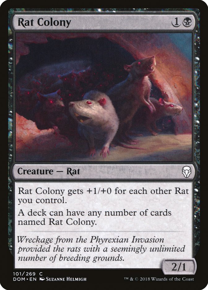 Rat Colony [Dominaria] | Red Riot Games CA