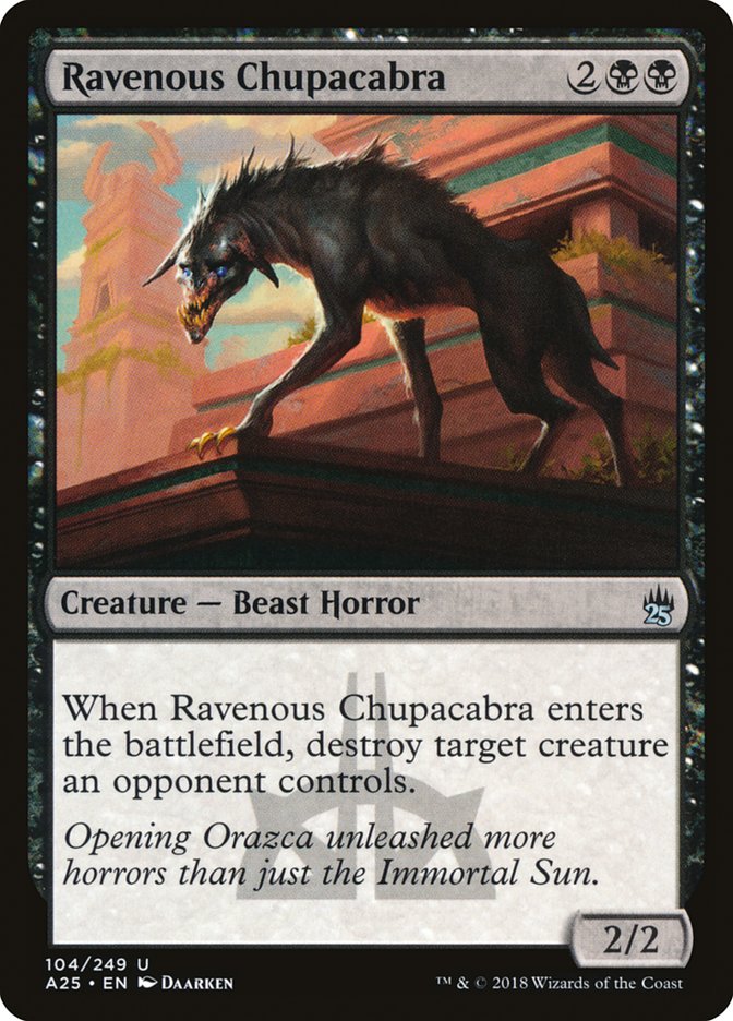 Ravenous Chupacabra [Masters 25] | Red Riot Games CA