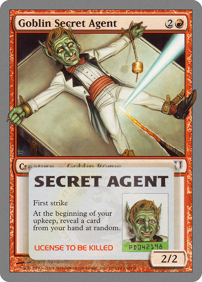 Goblin Secret Agent [Unhinged] | Red Riot Games CA