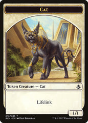 Sinuous Striker // Cat Double-Sided Token [Hour of Devastation Tokens] | Red Riot Games CA