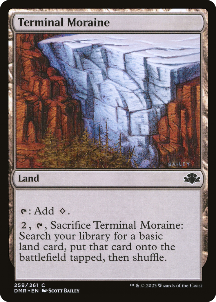 Terminal Moraine [Dominaria Remastered] | Red Riot Games CA