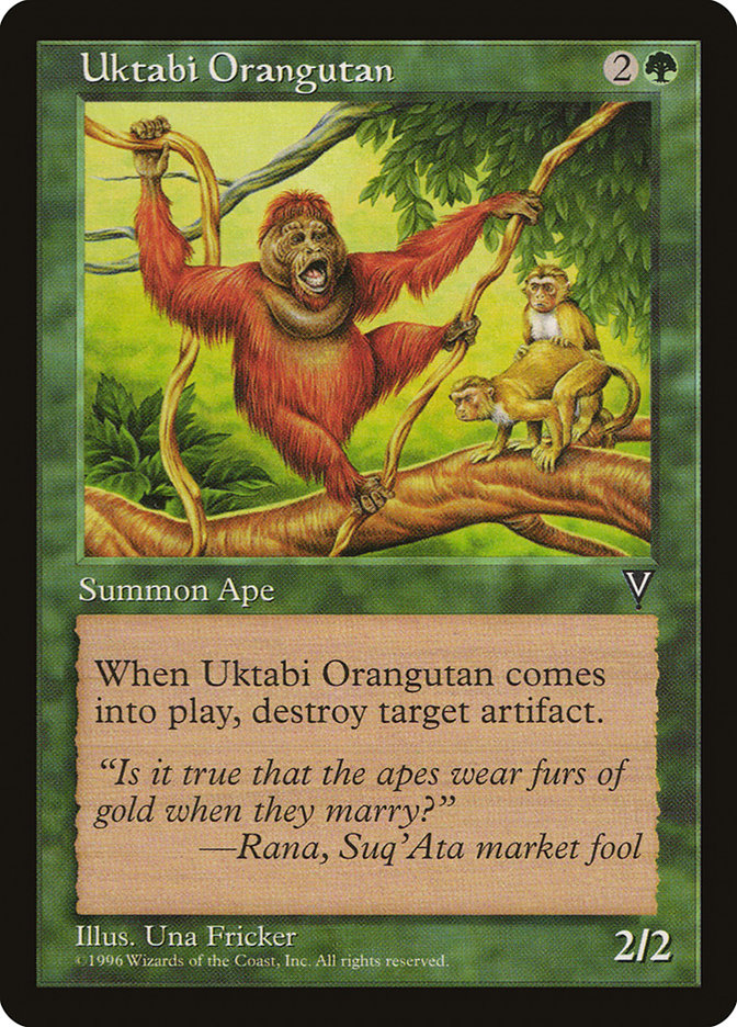 Uktabi Orangutan [Visions] | Red Riot Games CA