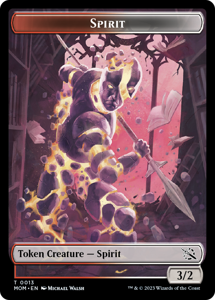 First Mate Ragavan // Spirit (13) Double-Sided Token [March of the Machine Tokens] | Red Riot Games CA