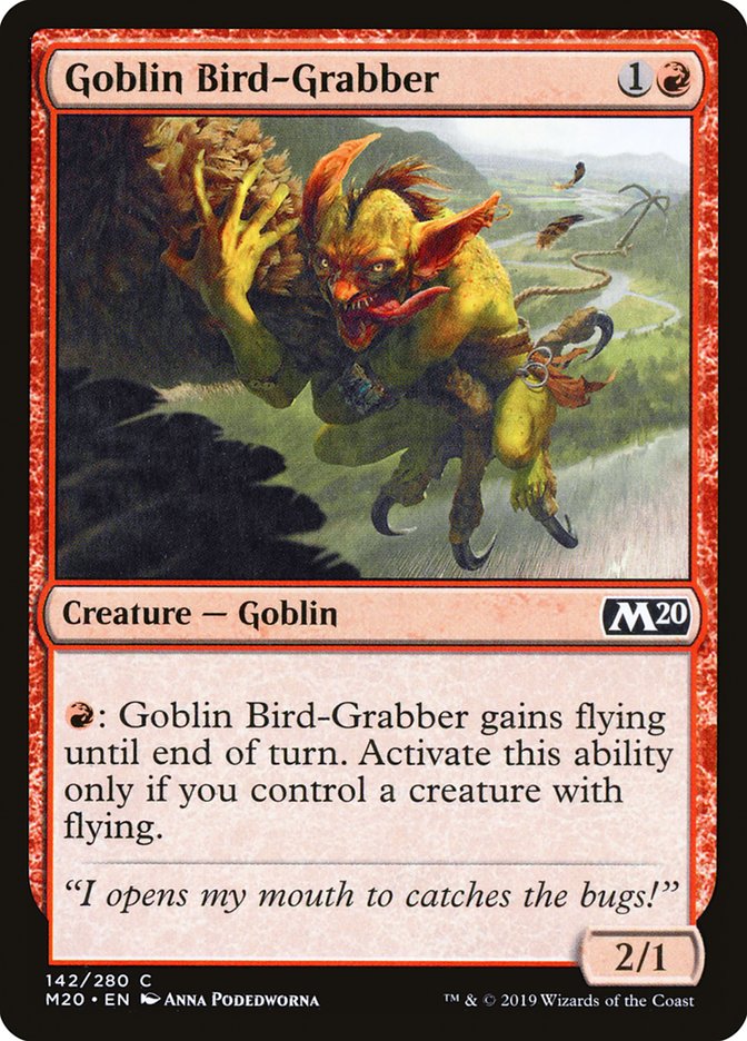 Goblin Bird-Grabber [Core Set 2020] | Red Riot Games CA