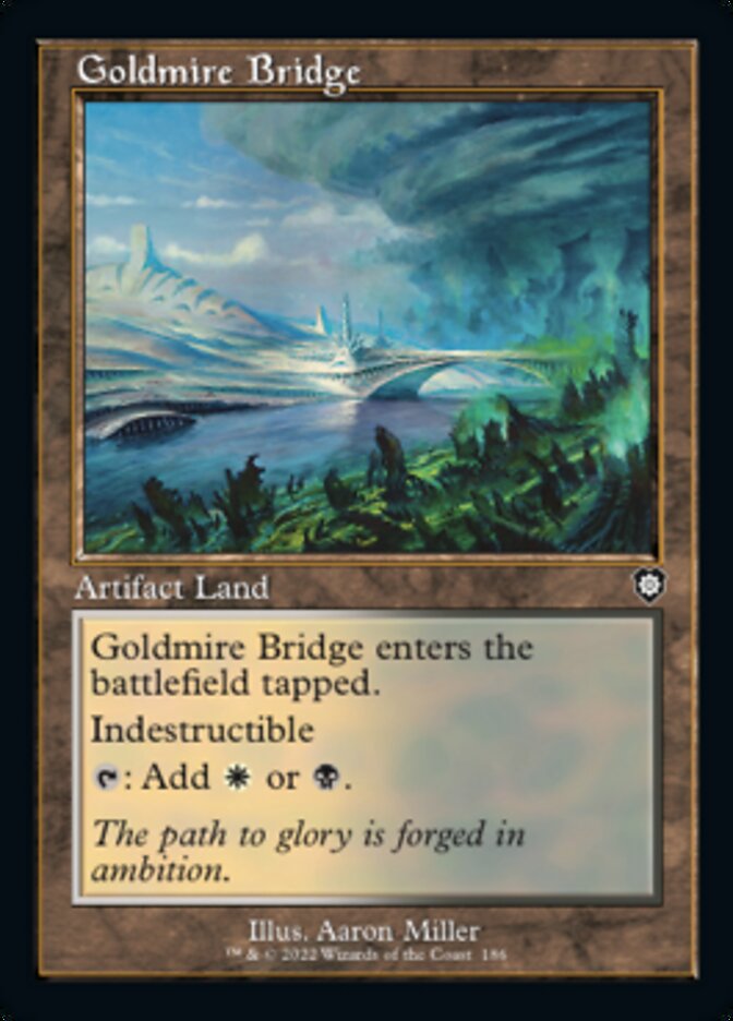 Goldmire Bridge (Retro) [The Brothers' War Commander] | Red Riot Games CA